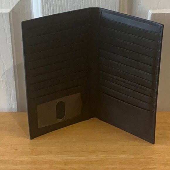 AG Other - AG Black Leather Wallet RDID